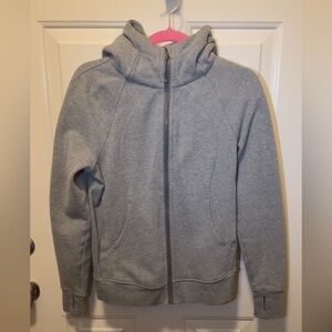Lululemon Gray Zip-Up Hoodie